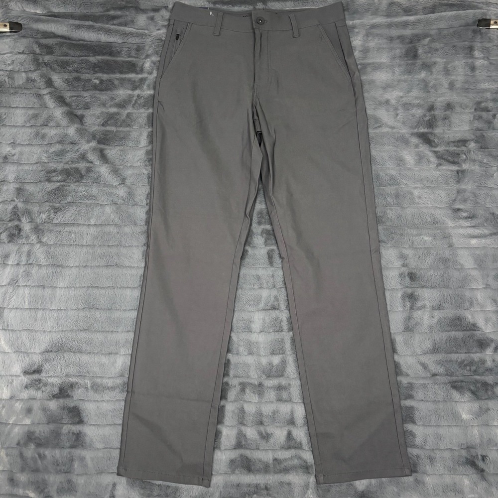 Weatherproof Vintage Mens Tech Pants Gray Stretch Water Repellent 32x32 NEW